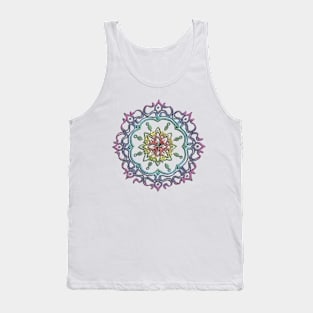 metal mandala Tank Top